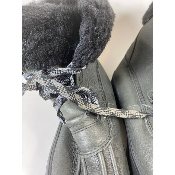 Sperry Maritime Leather Faux Fur Boots 9.5W - Picture 4 of 14